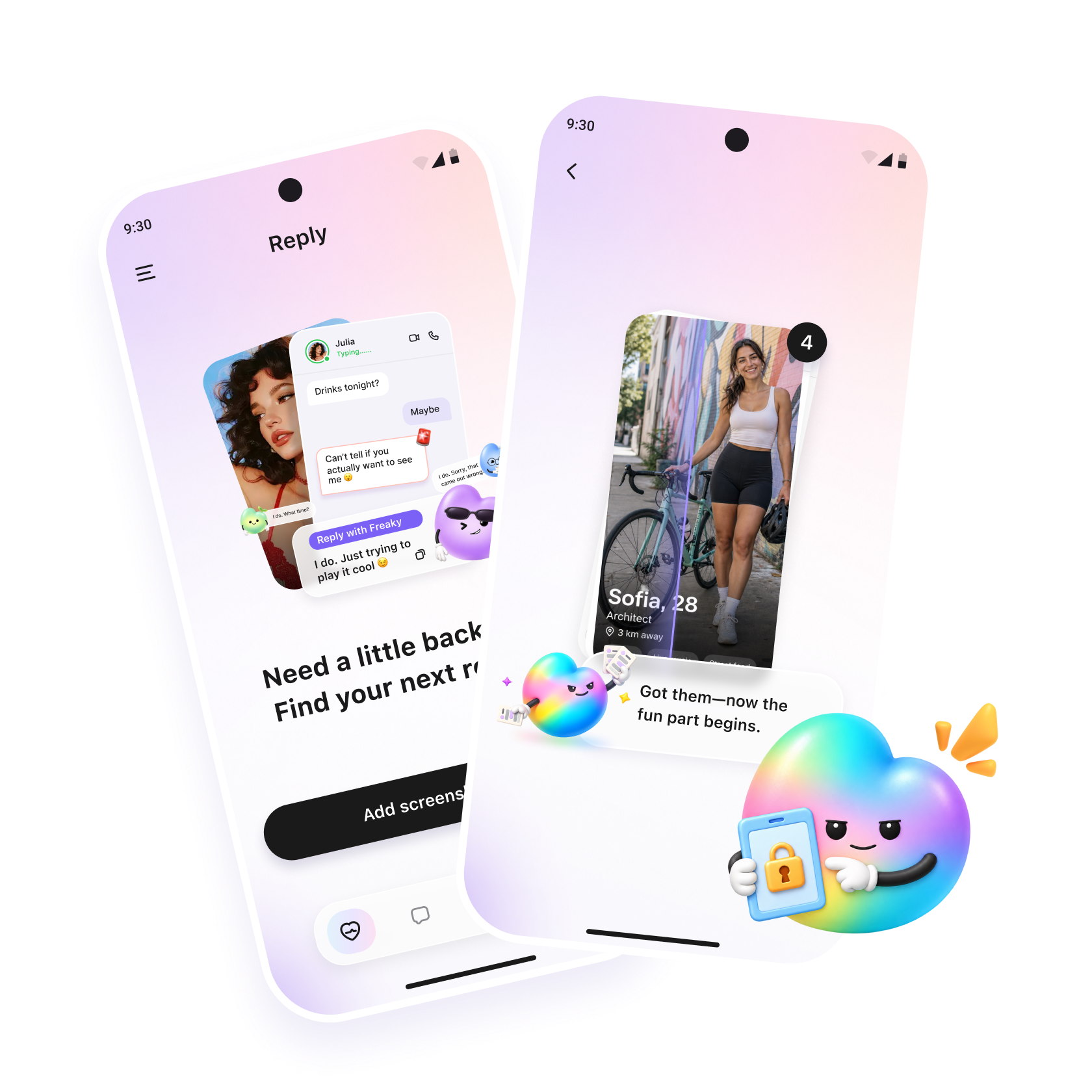 AuraCue reply suggestions and conversation analysis preview
